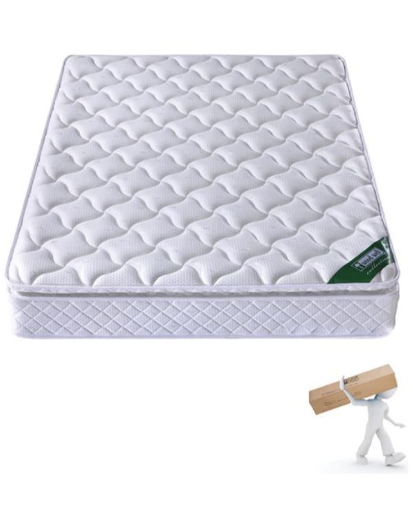 Στρώμα Pocket Spring Roll Pack Με Ανώστρωμα Memory Foam