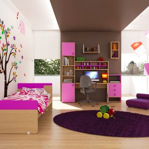 Παιδικό δωμάτιο για κορίτσια palmosh3